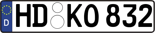 HD-KO832