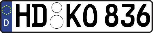 HD-KO836