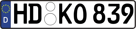HD-KO839