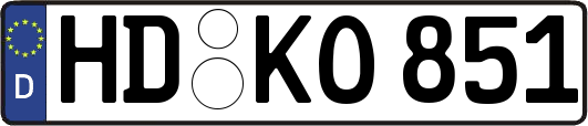 HD-KO851