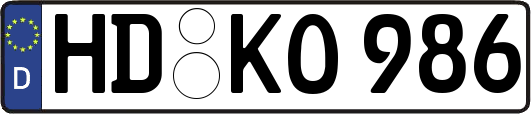 HD-KO986
