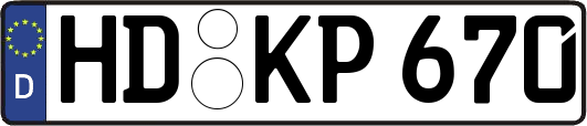 HD-KP670