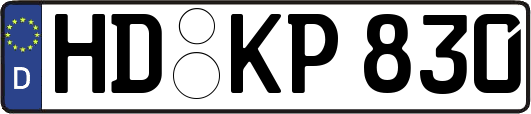 HD-KP830