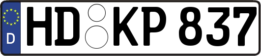 HD-KP837