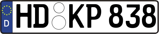 HD-KP838