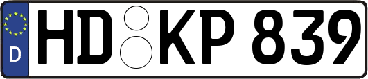 HD-KP839