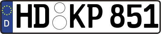 HD-KP851