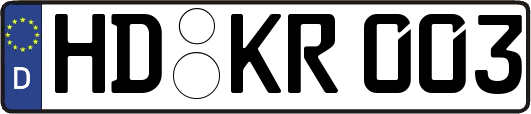 HD-KR003
