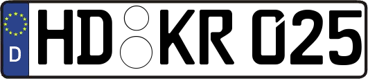 HD-KR025