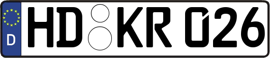HD-KR026