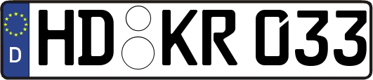 HD-KR033
