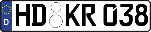 HD-KR038