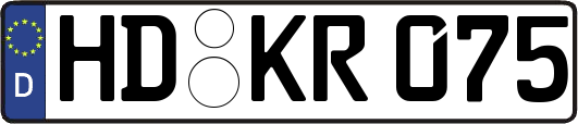 HD-KR075
