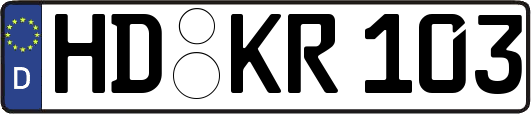HD-KR103