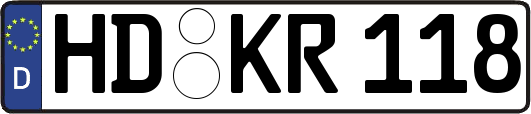 HD-KR118