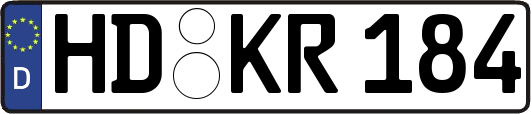 HD-KR184