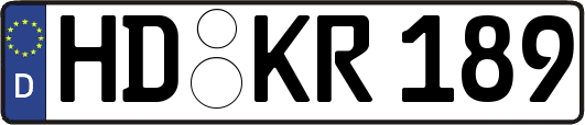 HD-KR189