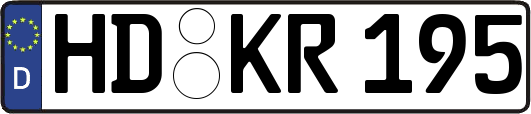 HD-KR195