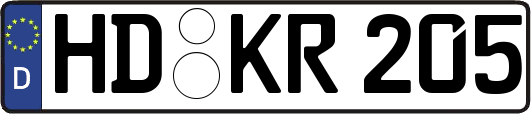 HD-KR205