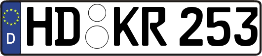 HD-KR253