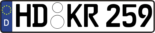 HD-KR259