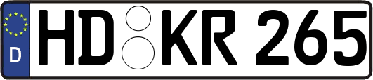 HD-KR265