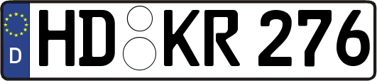 HD-KR276
