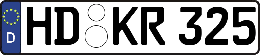 HD-KR325