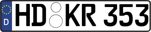 HD-KR353