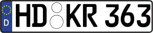 HD-KR363