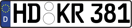 HD-KR381