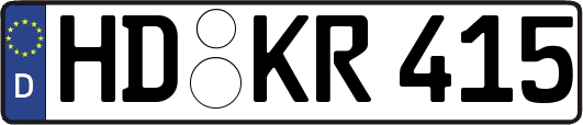 HD-KR415