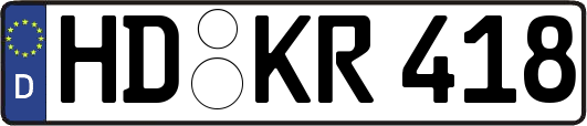 HD-KR418