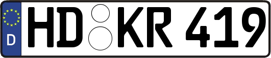 HD-KR419