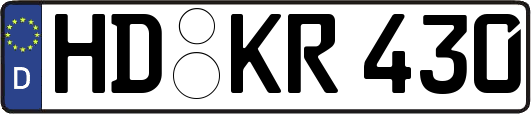 HD-KR430