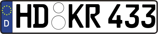 HD-KR433