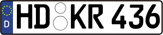 HD-KR436