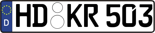 HD-KR503