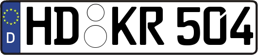 HD-KR504