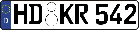 HD-KR542