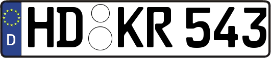 HD-KR543