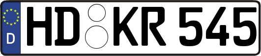 HD-KR545