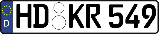 HD-KR549