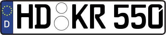 HD-KR550