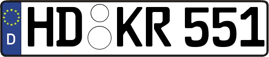 HD-KR551