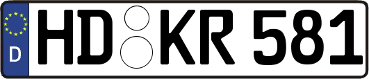 HD-KR581