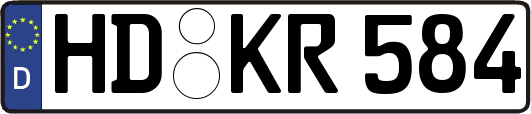 HD-KR584