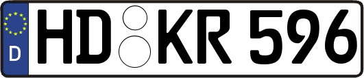 HD-KR596