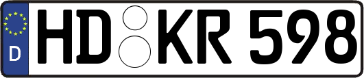 HD-KR598