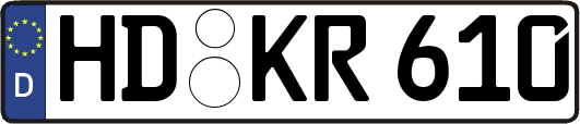 HD-KR610